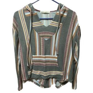 Striped Hooded Sweater